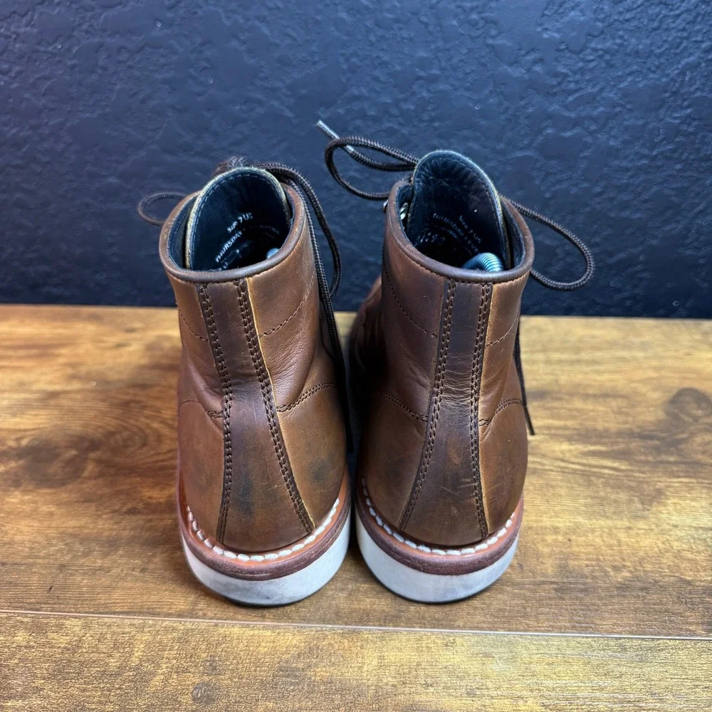 Thursday Diplomat Arizona Adobe‎ Leather Moc Toe Boot Mens Size 7 US